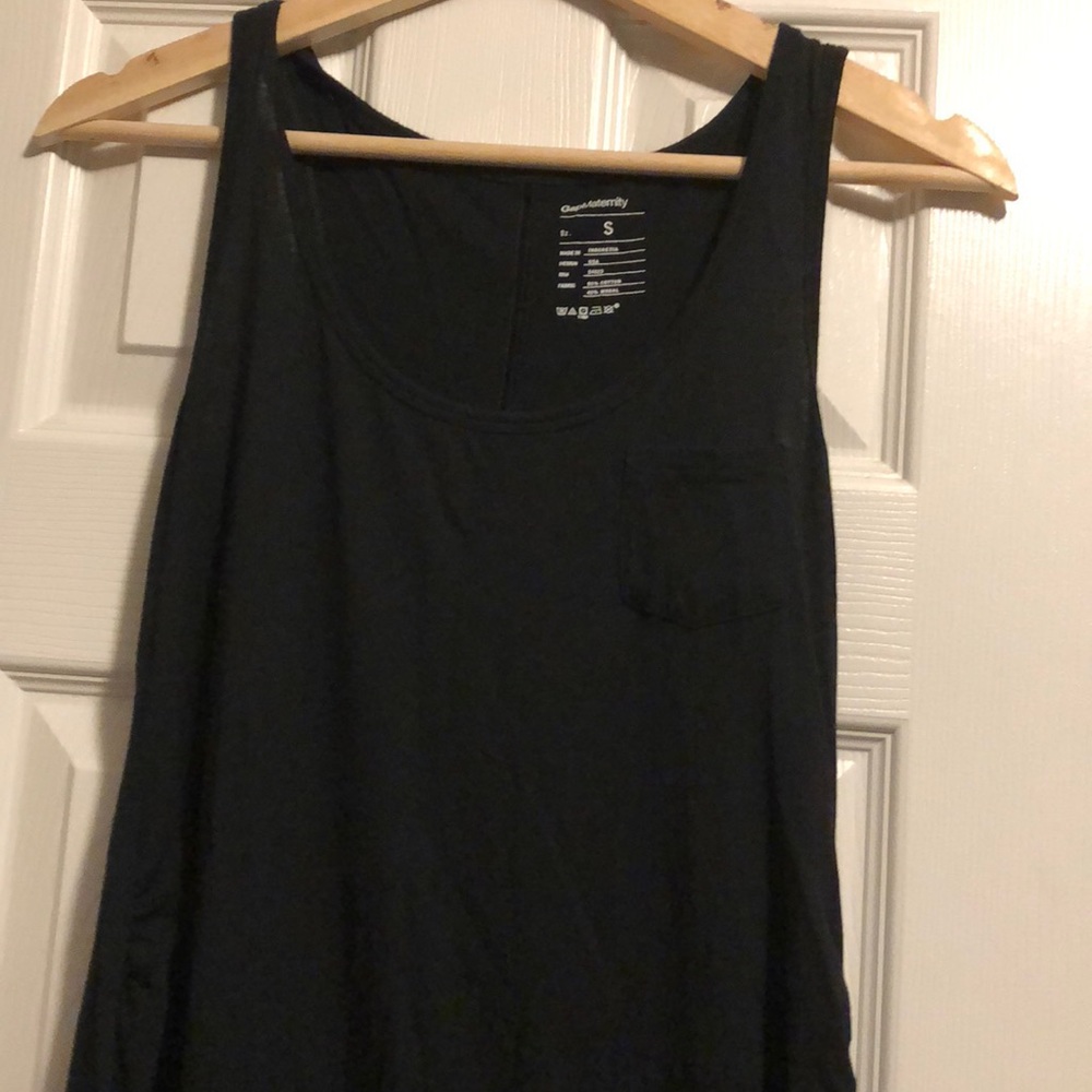 Gap Maternity Black Maxi Dress